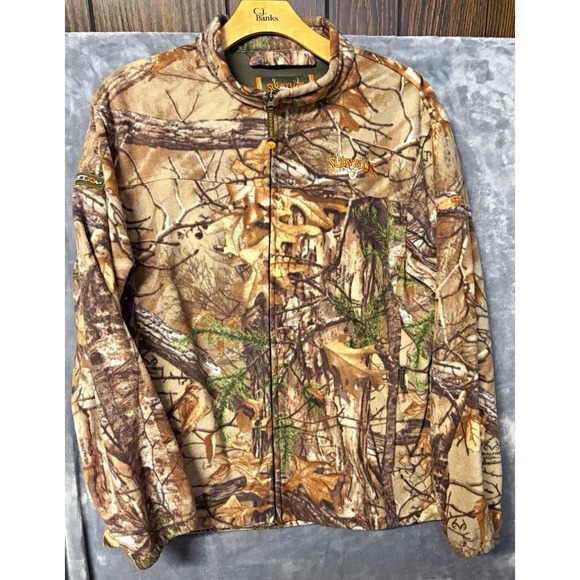 Scent-Lok Other - Scent-Lok Carbon Alloy Men's 2XL Regular Full Zip Camo Polyester Jacket